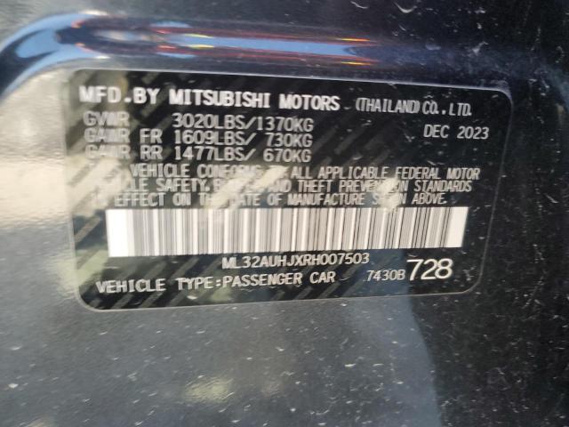2024 MITSUBISHI MIRAGE ES #3296976941