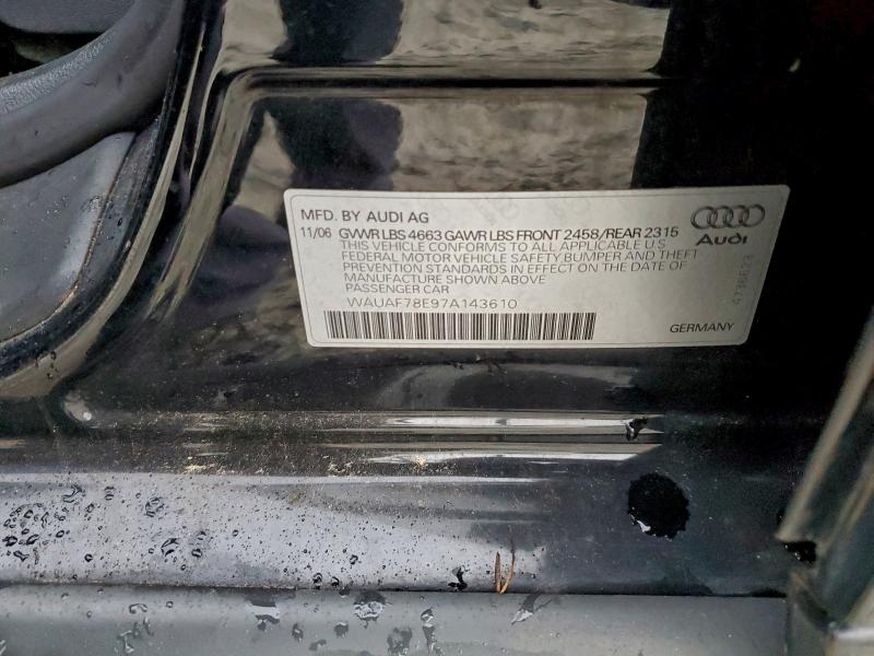 2007 AUDI A4 2 #3297774820