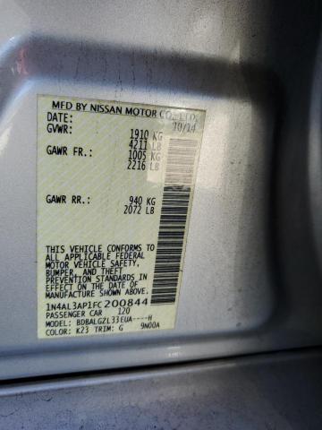 2015 NISSAN ALTIMA 2.5 #3302855904