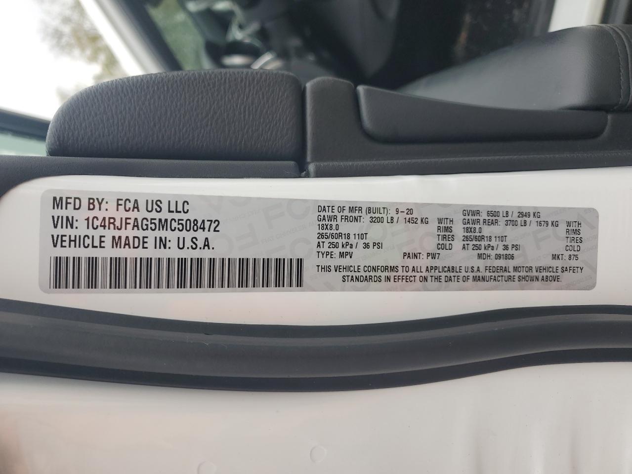 JEEP GRAND CHEROKEE LAREDO