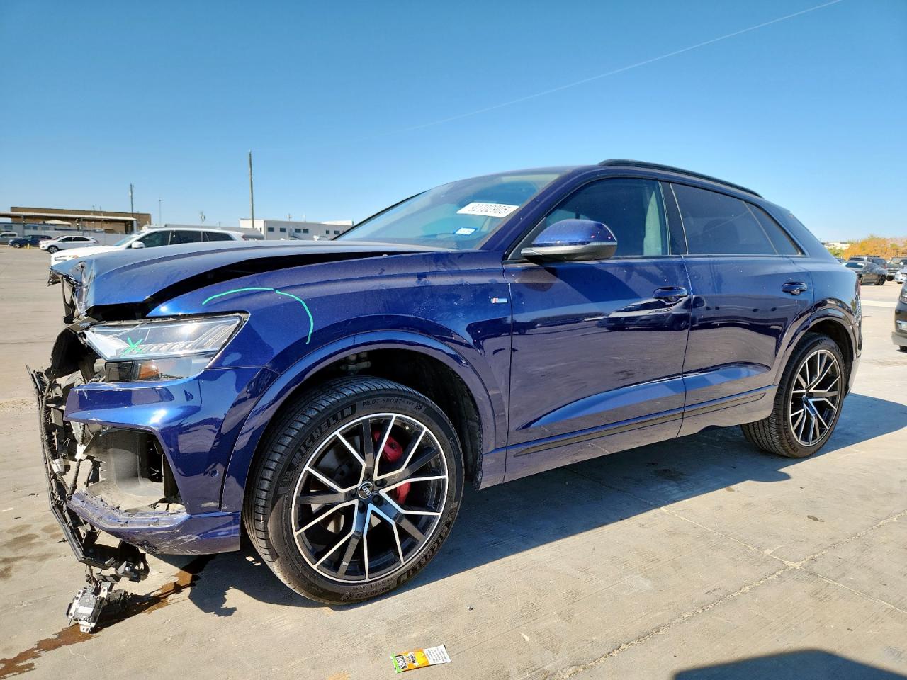 Lot #3298016156 2020 AUDI Q8 PRESTIG