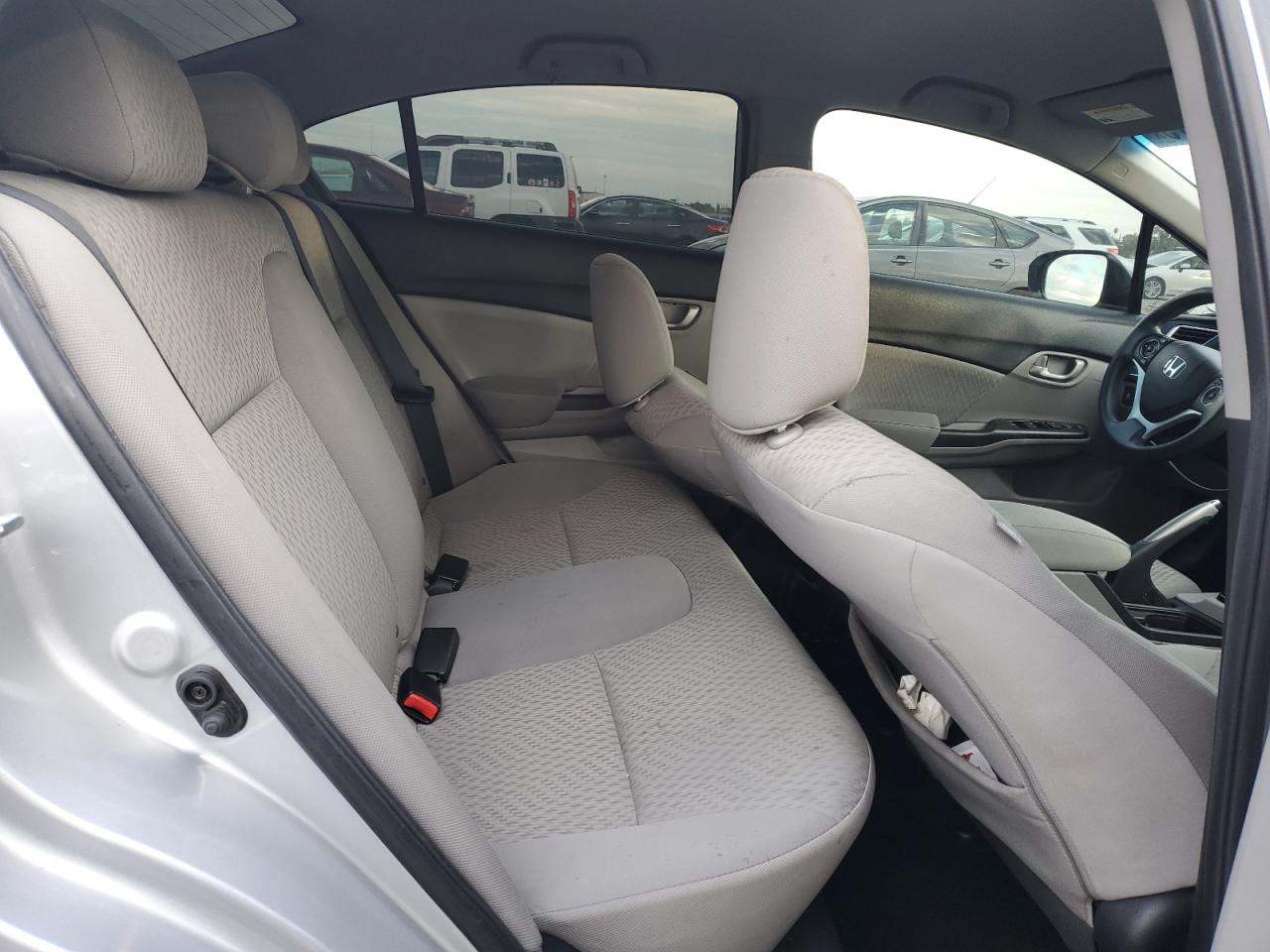 Lot #3304921536 2015 HONDA CIVIC LX