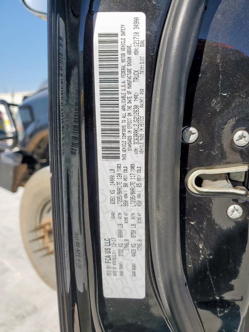 2018 RAM 3500 LONGH #3284804523