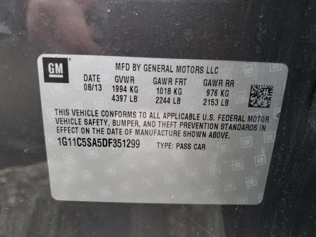 2013 CHEVROLET MALIBU 1LT #3291175970