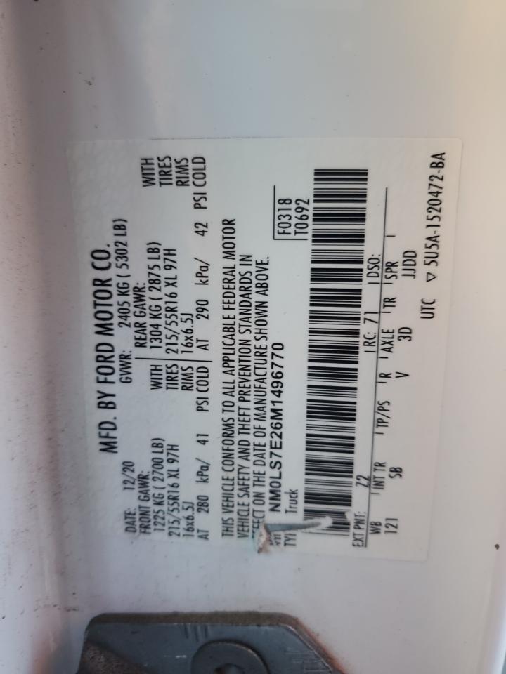 FORD TRANSIT CONNECT XL