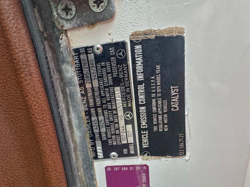 1979 MERCEDES-BENZ SL 450 #3308234162