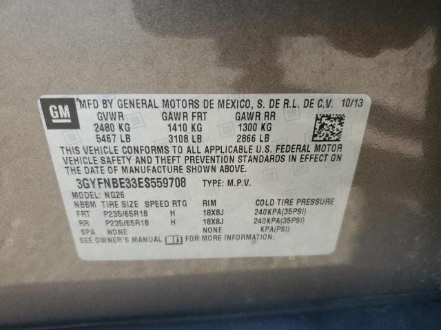 2014 CADILLAC SRX LUXURY #3281578401