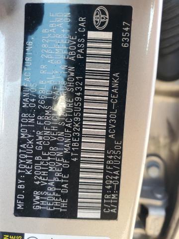 2005 TOYOTA CAMRY LE #3297962789