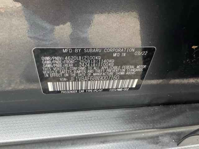 2022 SUBARU WRX PREMIU #3280464132