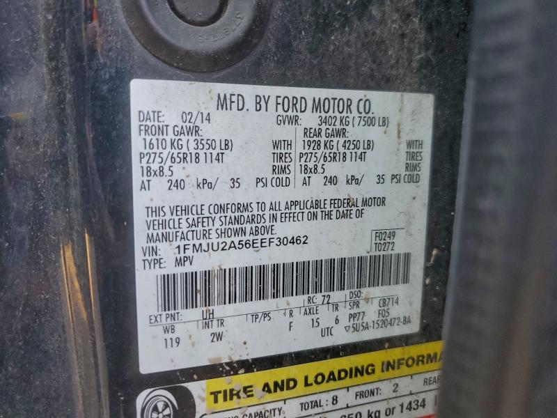 2014 FORD EXPEDITION #3296509675