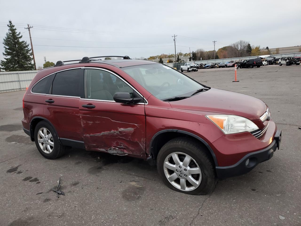 Lot #3284634333 2008 HONDA CR-V EX