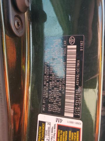 2011 TOYOTA CAMRY BASE #3294443548