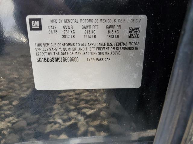 2018 CHEVROLET CRUZE LT #3278620968