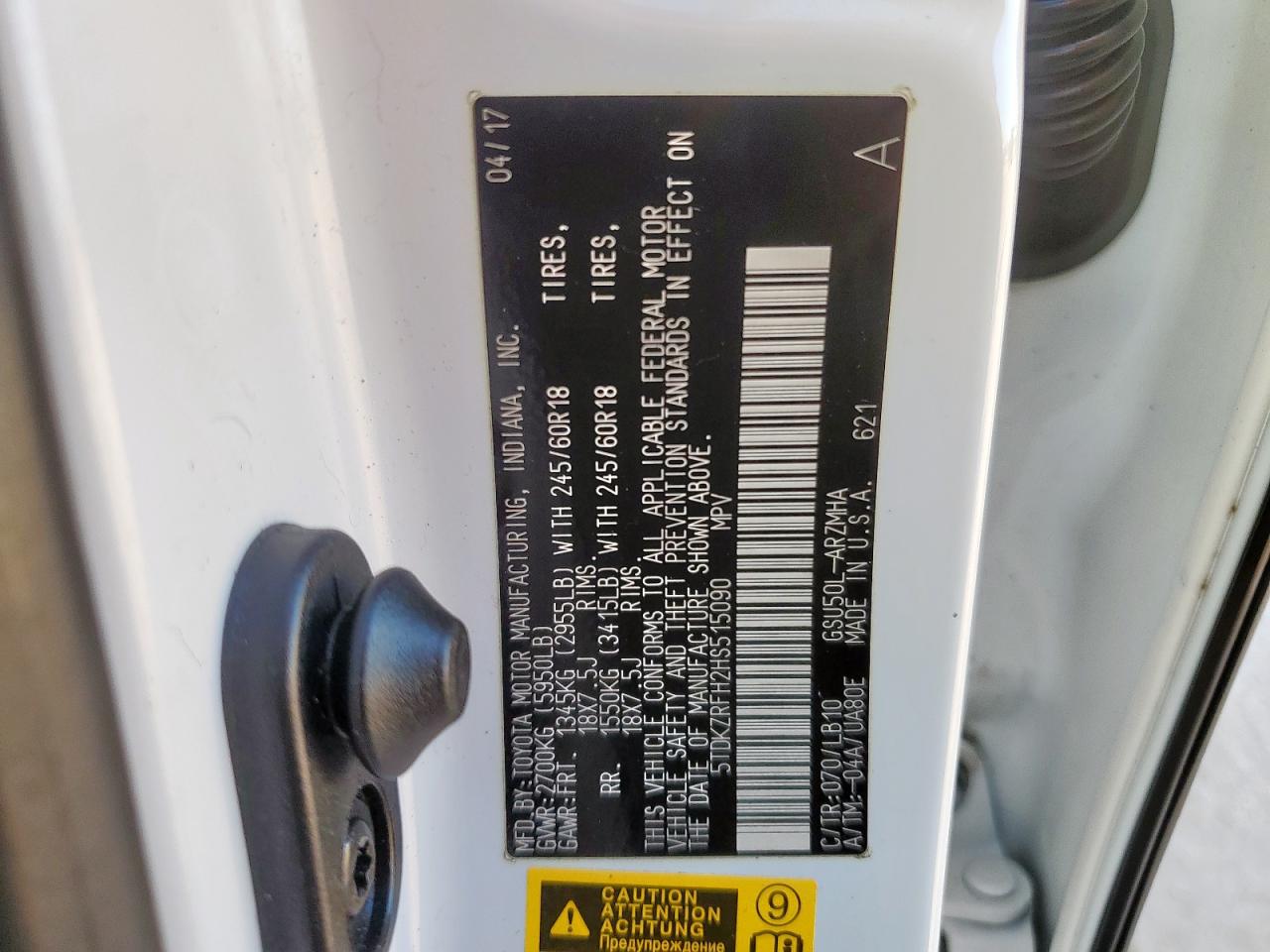 TOYOTA HIGHLANDER SE