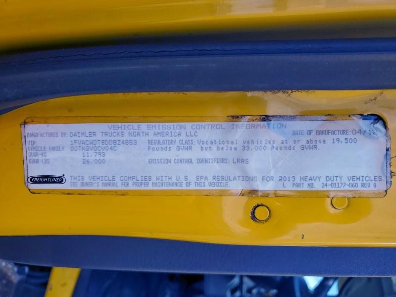 2013 FREIGHTLINER M2 106 MED #3302663052