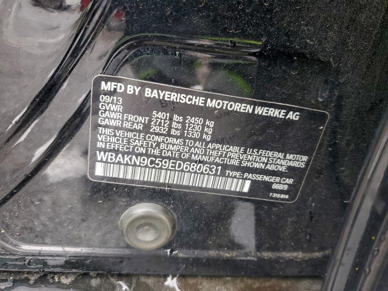 2014 BMW 550 I #3304530475