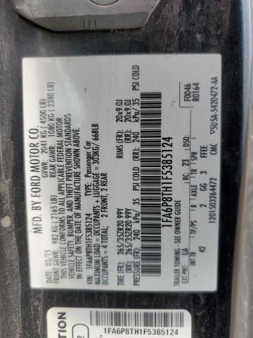 2015 FORD MUSTANG #3290191235