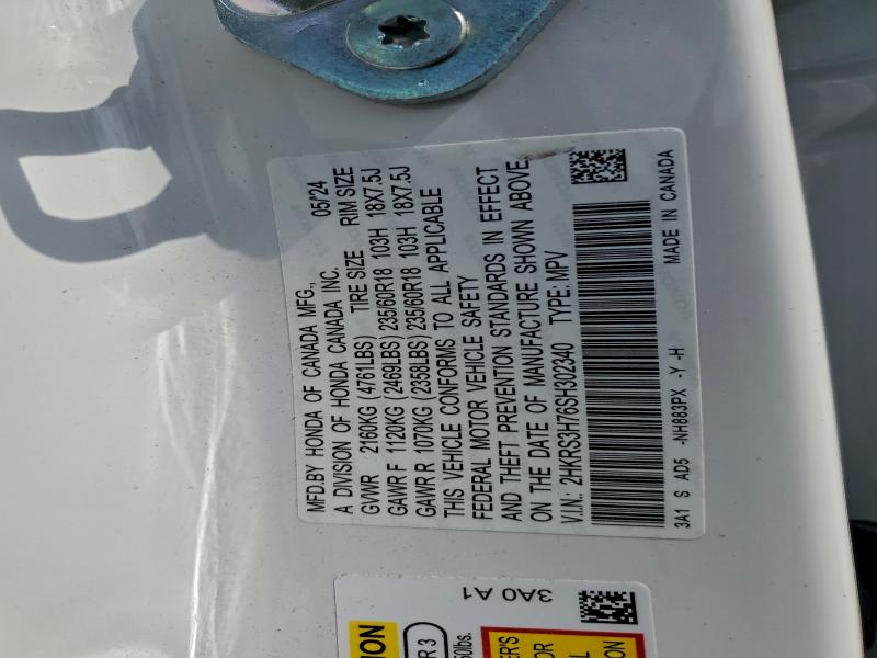 2025 HONDA CR-V EXL #3301593625