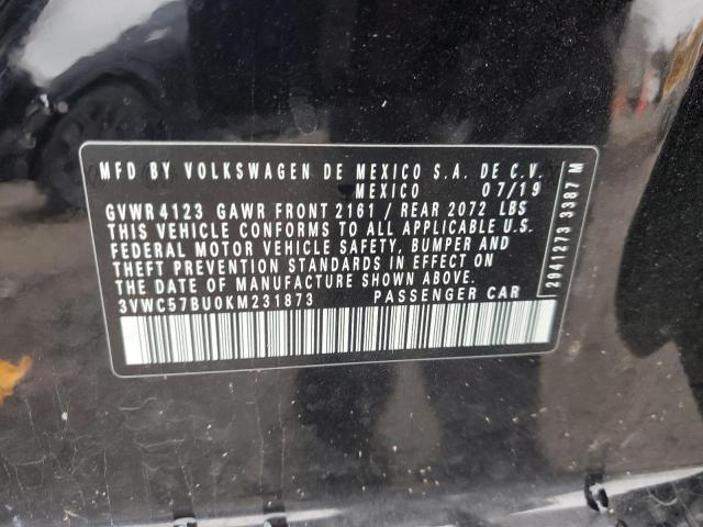 2019 VOLKSWAGEN JETTA S #3294535634