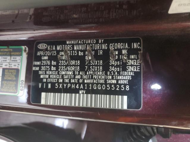 2016 KIA SORENTO EX #3284680365