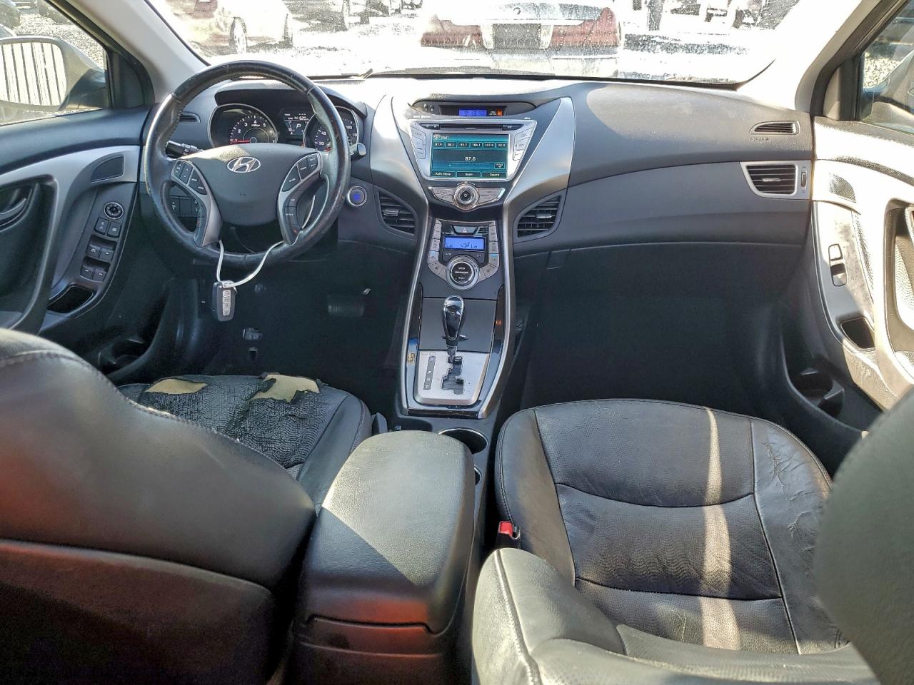 Lot #3301829370 2013 HYUNDAI ELANTRA GL