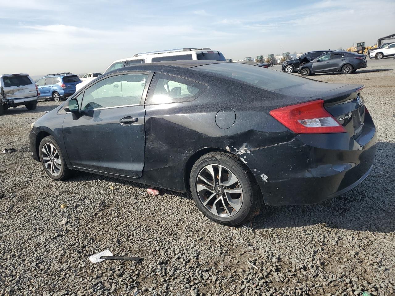 Lot #3305329318 2013 HONDA CIVIC EX