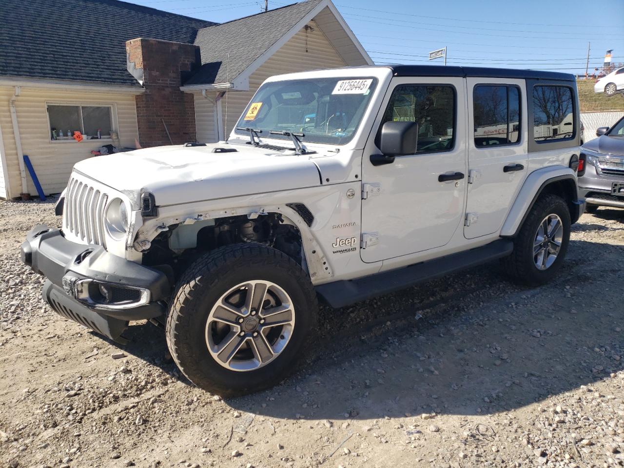 Lot #3297934771 2021 JEEP WRANGLER U