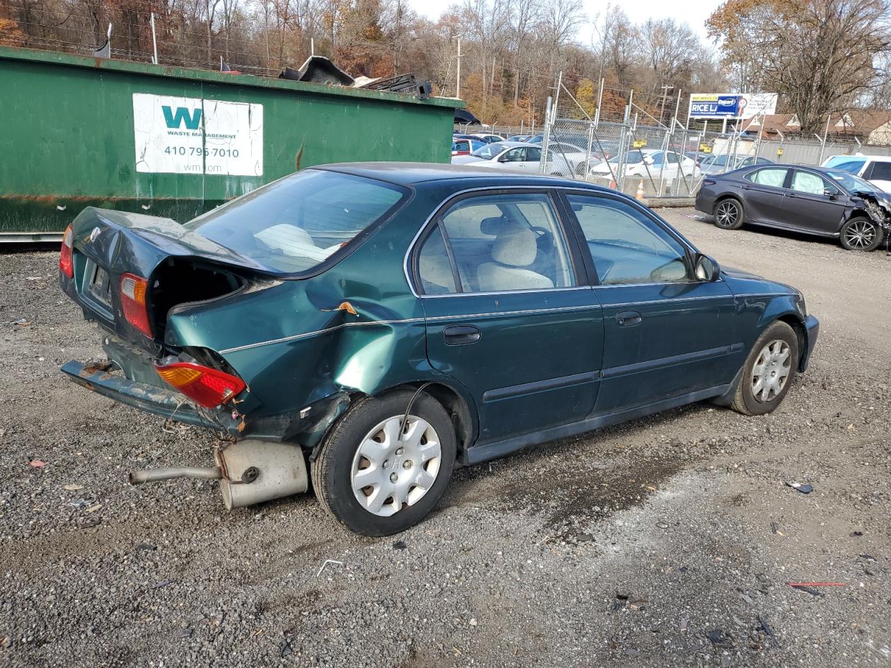 Lot #3301856994 2000 HONDA CIVIC LX