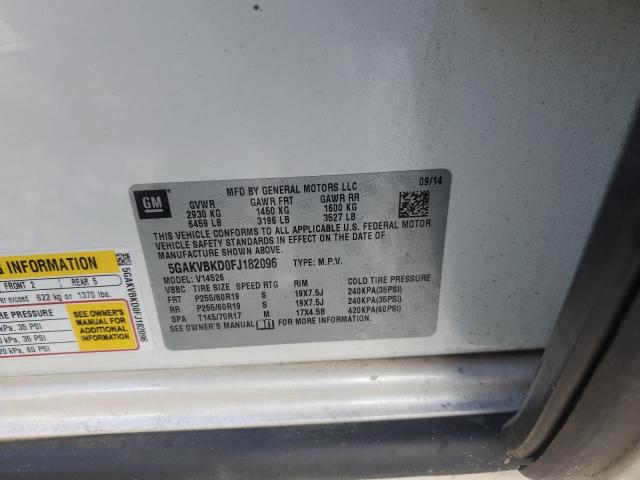 2015 BUICK ENCLAVE #3284880040