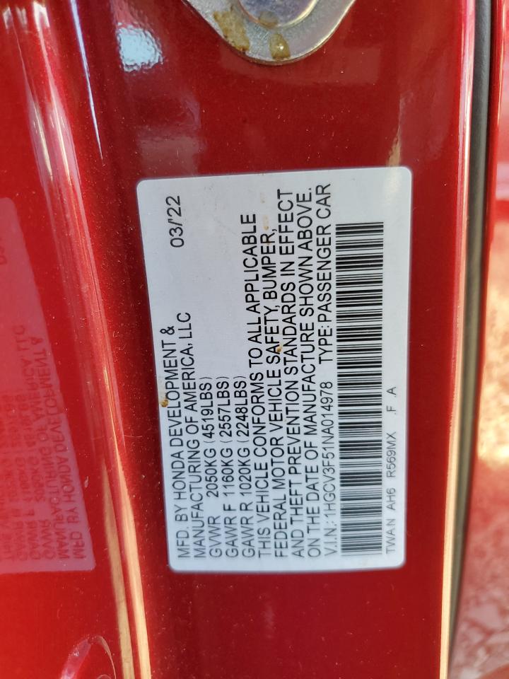 HONDA ACCORD HYBRID EXL