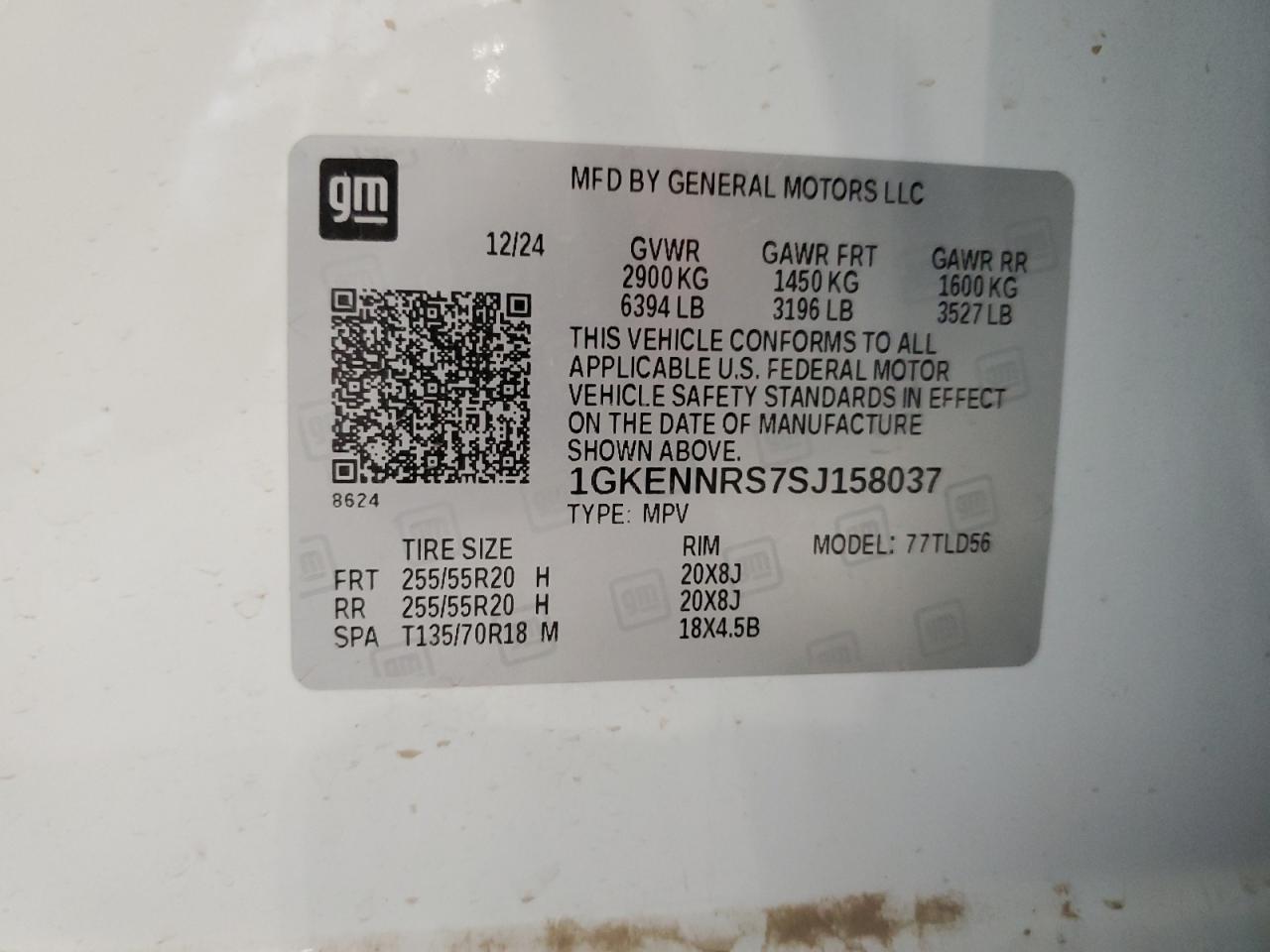 GMC ACADIA ELEVATION