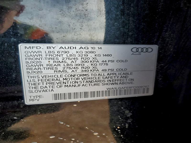 2015 AUDI Q7 PREMIUM #3304510442