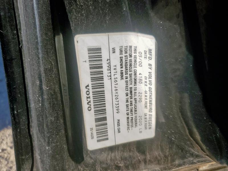 2000 VOLVO S70 BASE #3287642029