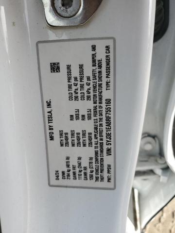 2024 TESLA MODEL 3 #3284609338