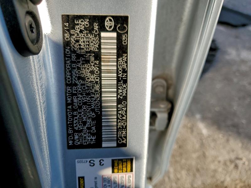 2014 TOYOTA PRIUS V #3301829371