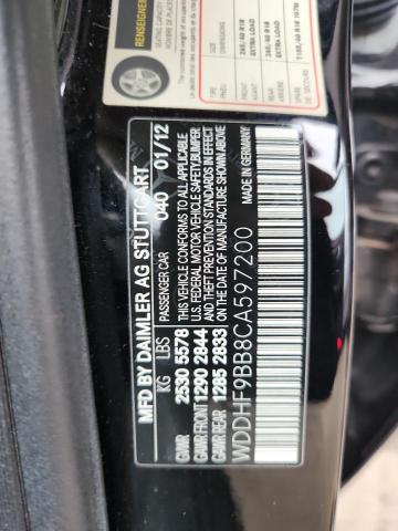 2012 MERCEDES-BENZ E 550 4MAT #3297868815