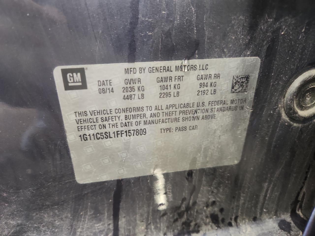 CHEVROLET MALIBU 1LT