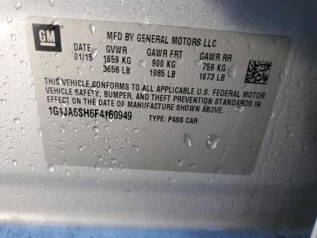 2015 CHEVROLET SONIC LS #3296278504