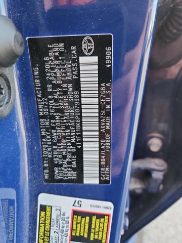 2023 TOYOTA CAMRY XLE #3294467493