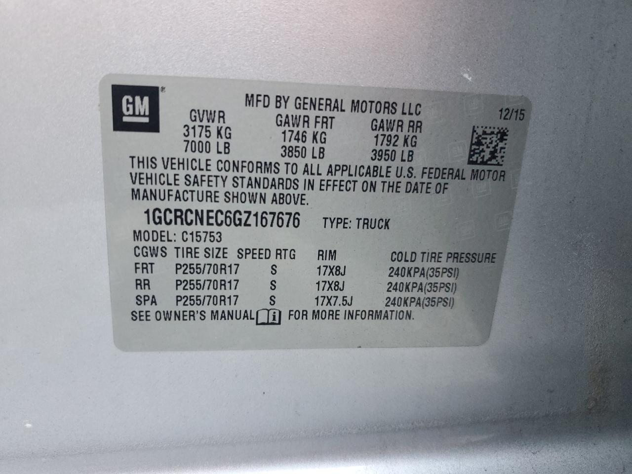 CHEVROLET SILVERADO C1500