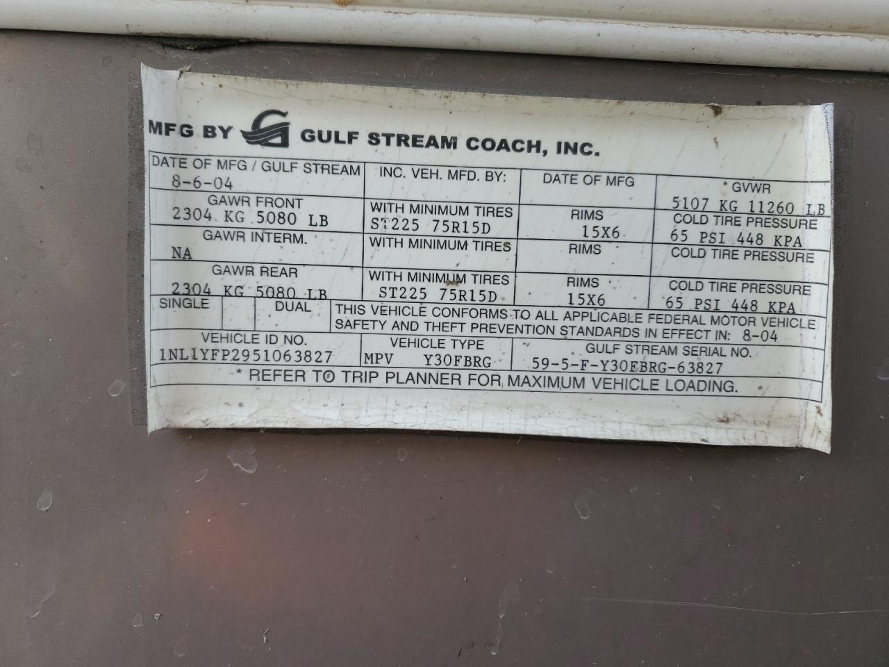 Lot #3282592905 2005 GOLF CANYON TRAILER