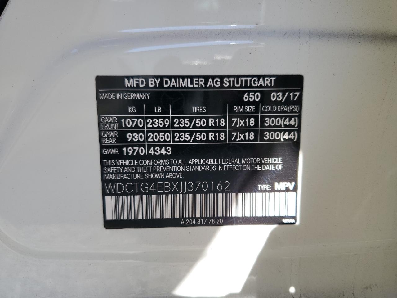 MERCEDES-BENZ GLA-CLASS 250