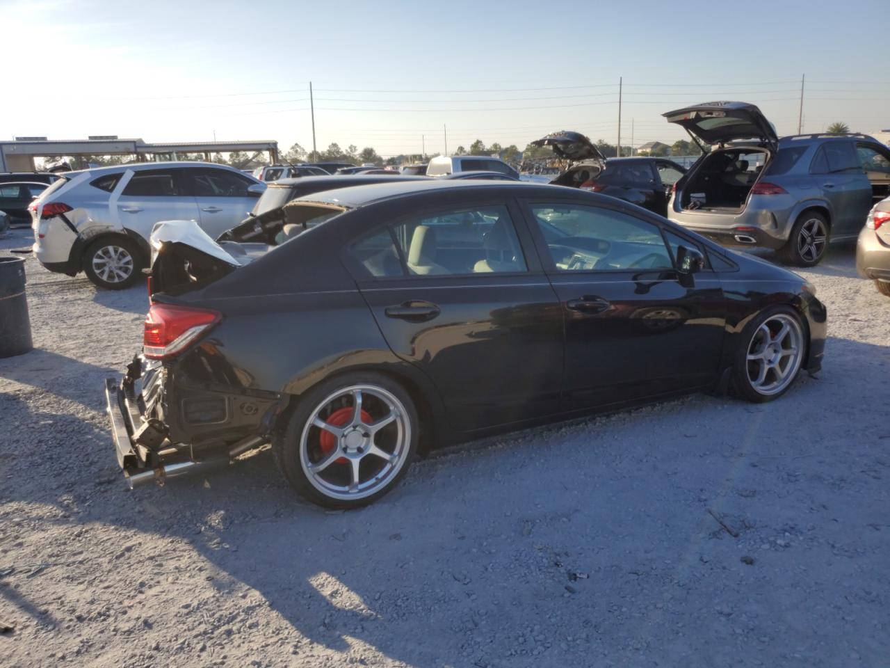 Lot #3296234438 2015 HONDA CIVIC LX