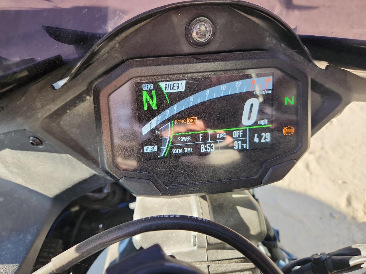 Lot #3287809090 2021 KAWASAKI ZX1002 L