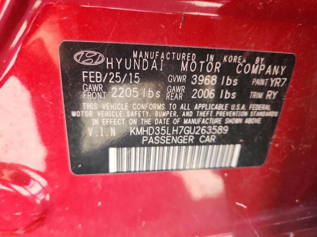 2016 HYUNDAI ELANTRA GT #3296280442