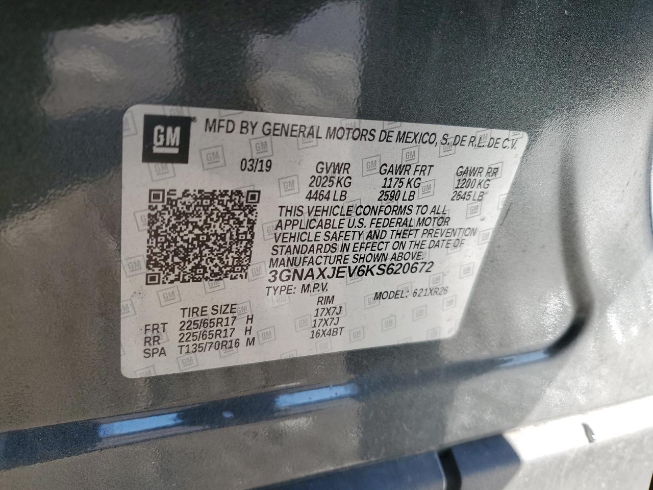 CHEVROLET EQUINOX LT