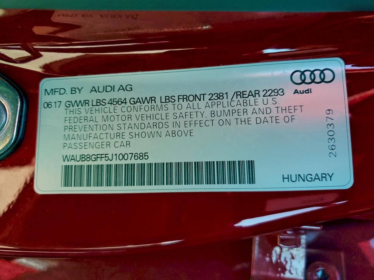 AUDI A3 PREMIUM