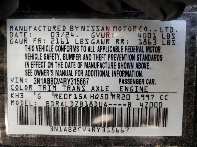 2024 NISSAN SENTRA SV #3292873566