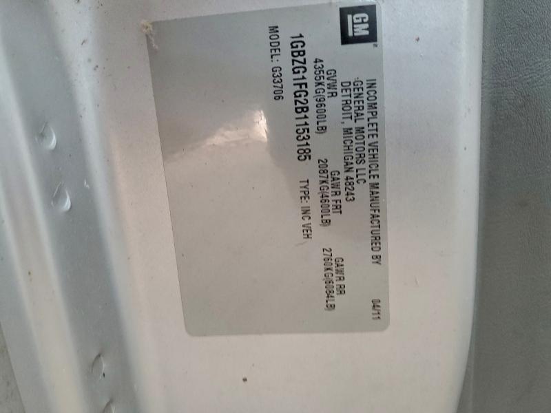 2011 CHEVROLET EXPRESS G3 #3303830480