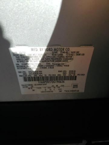 2013 FORD TAURUS SHO #3287897266